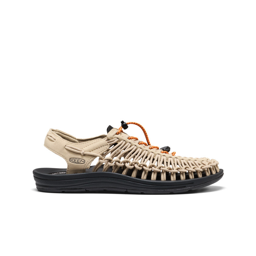 Men's UNEEK Sneaker | Safari/Orange Peel | KEEN Footwear
