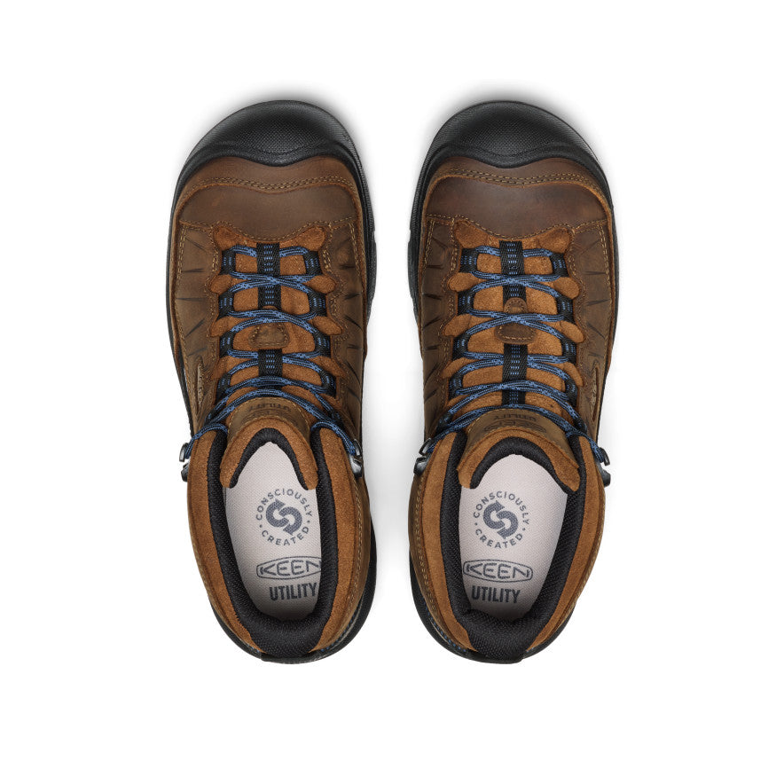 Men's Targhee IV LTR Waterproof Work Boot (Carbon Toe) | Bison