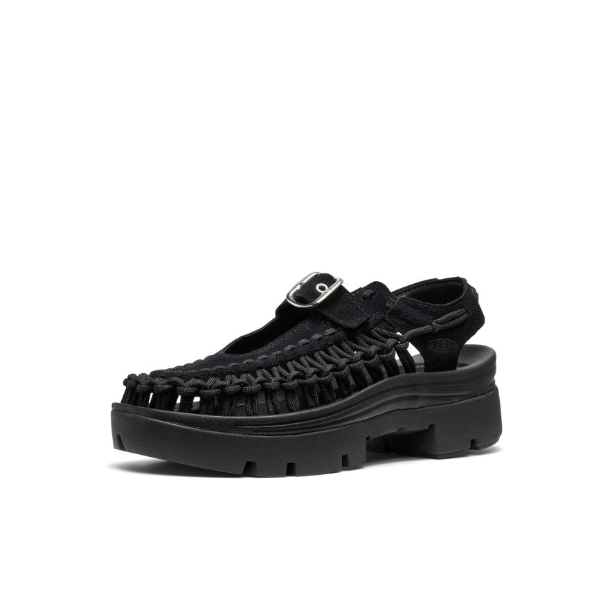 靴 KEEN UNEEK PLT MARY JANE BLACK 23cm All Gender UNEEK PLT Mary Jane Sneaker | Black/Black | KEEN