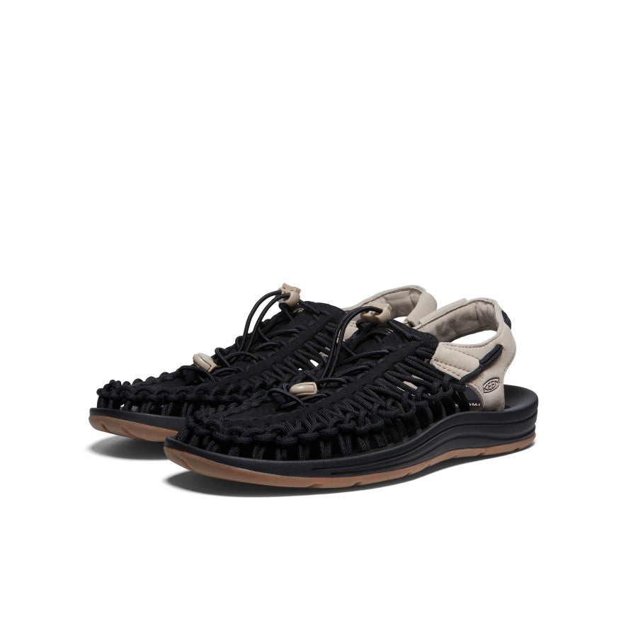 Men's Two-Cord Sandals | Black/Plaza Taupe | KEEN Footwear