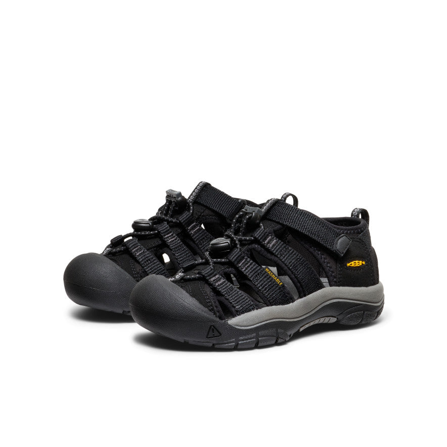Little Kids' Hiking Sandal | Black/Yellow | KEEN Footwear