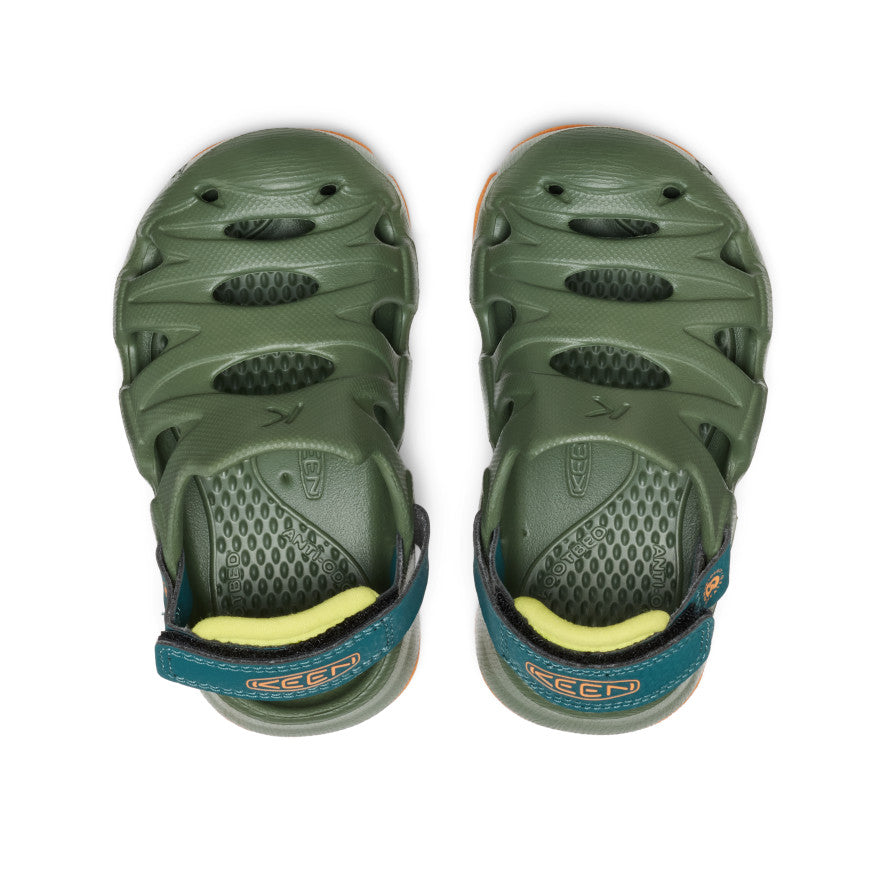 Toddlers' HyperFLT Clog | Bronze Green/Orange Peel | KEEN Footwear