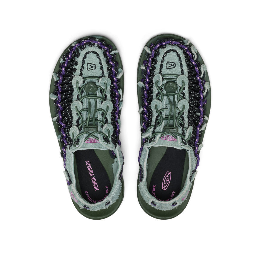 All Gender UNEEK Leather Henrik Vibskov Sneaker | Green Spring