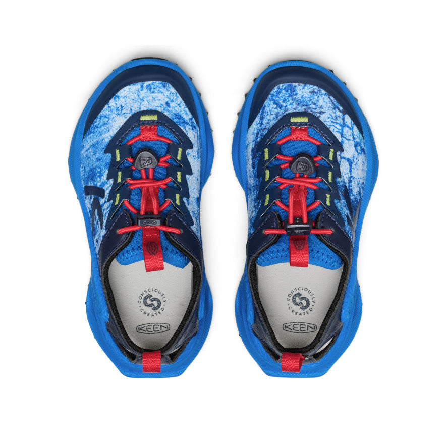 Little Kids' Zionic ADV Sandal | Precious Blue/Racing Red | KEEN