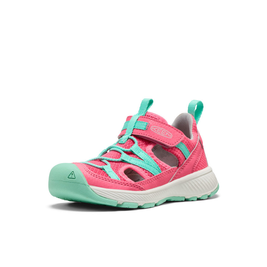 Little Kids' Motozoa Sandal | Pink Lemonade/Cabbage | KEEN Footwear