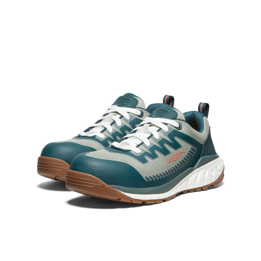 スポーツ mmweneea2586 Women's Arvada Work Sneaker | Sea Moss | KEEN Footwear