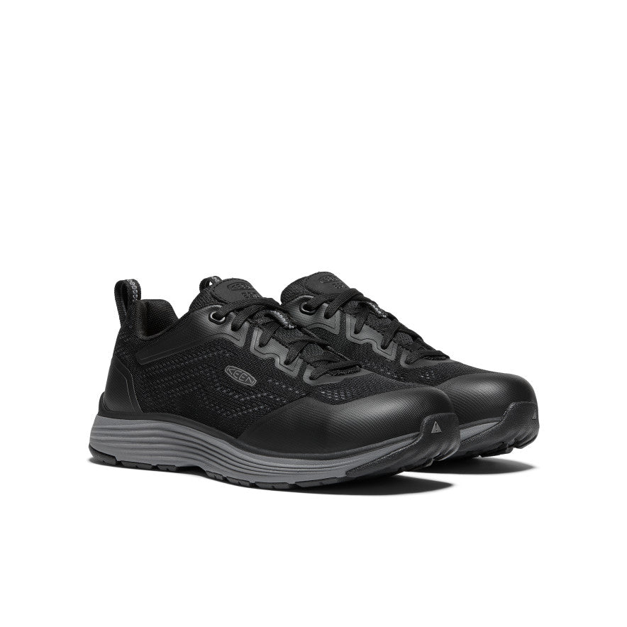 Women's Black Aluminum Toe Work Shoes | ESD | KEEN Footwear