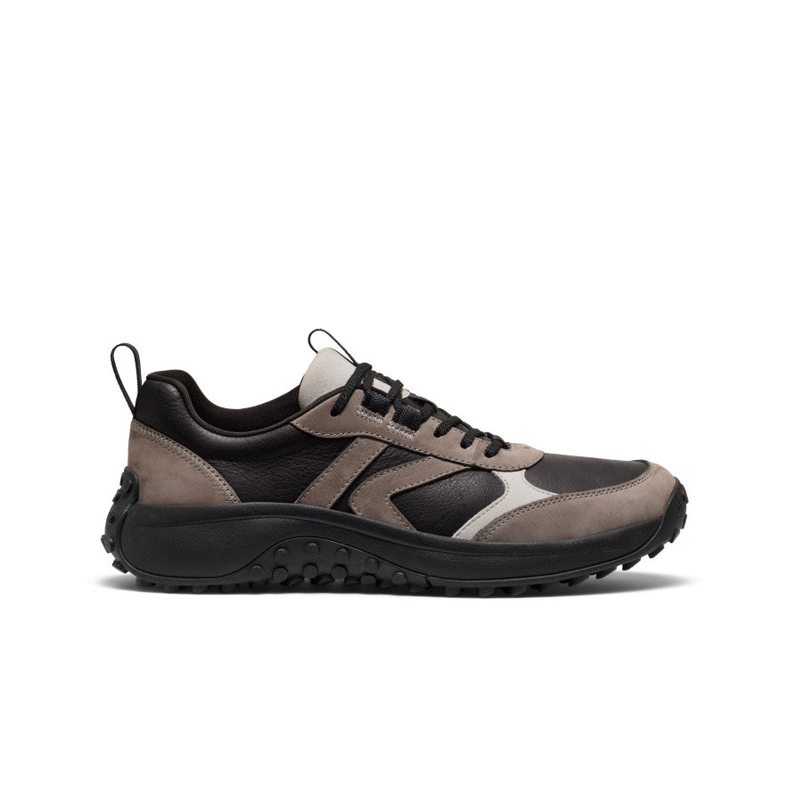 Men's KS86 Leather Sneaker | Black/Steel Grey | KEEN Footwear