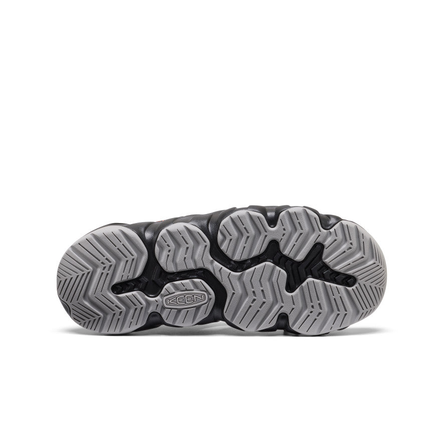 KEEN スニーカー グレー/ブラック/レッド Men's Hyperport H2 Sandal | Steel Grey/Burnt Brick | KEEN Footwear