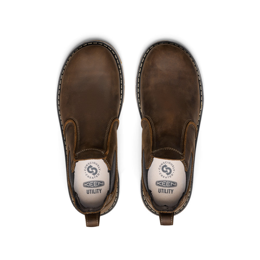 Men's San Jose Chelsea 90° Heel Boot (Aluminum Toe) | Cascade