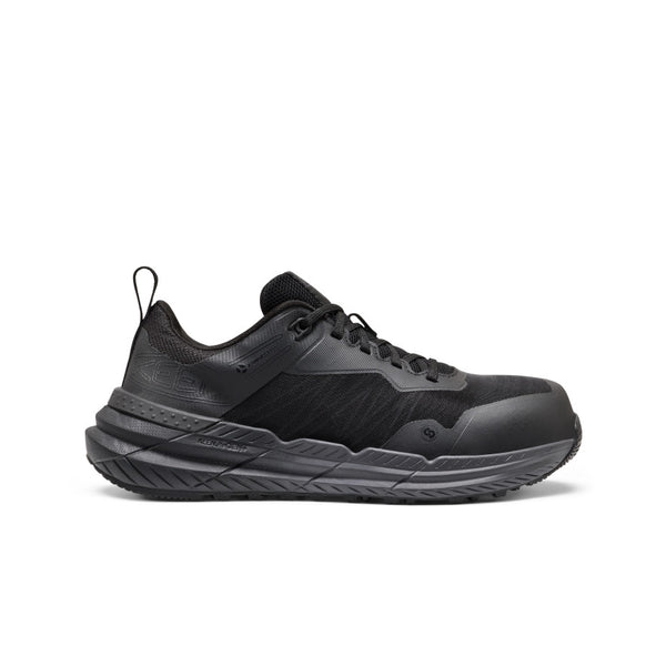 K！ Women's Speedworks ESD Work Sneaker (Carbon Toe) | Black/Black