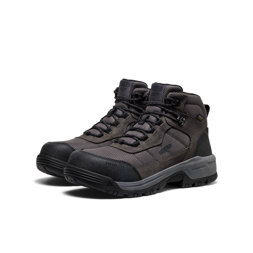 Men's Skokie Waterproof Work Boot (Carbon Toe) | Magnet/Black