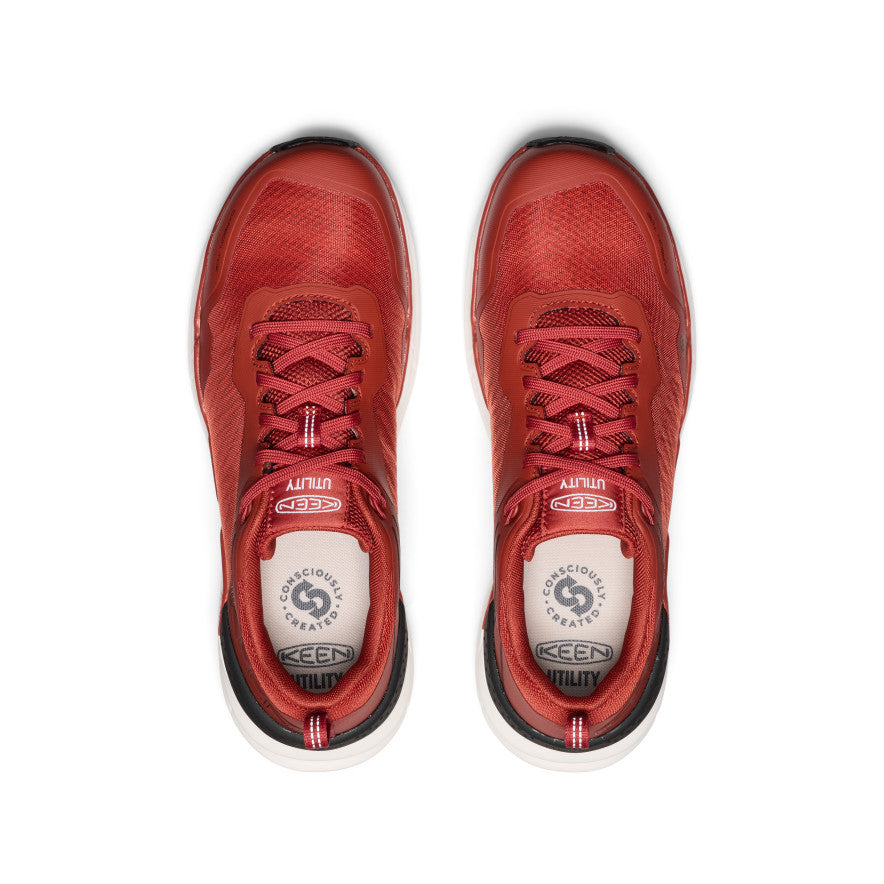Men's Speedworks Work Sneaker (Carbon Toe) | Red Ochre/Black