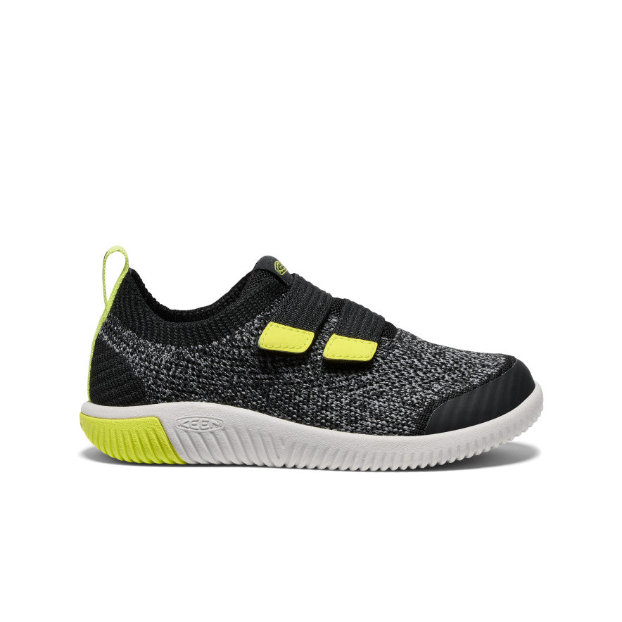 Little Kids' KNX Knit Double Strap | Black/Evening Primrose | KEEN