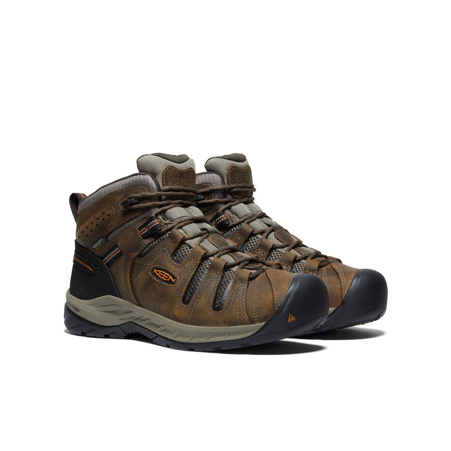 Men's Soft Toe Waterproof Work Boots - Flint II | KEEN Footwear