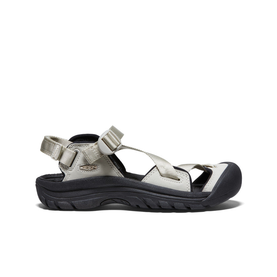 Keen Women s Zerraport II Silver Birch Black 8