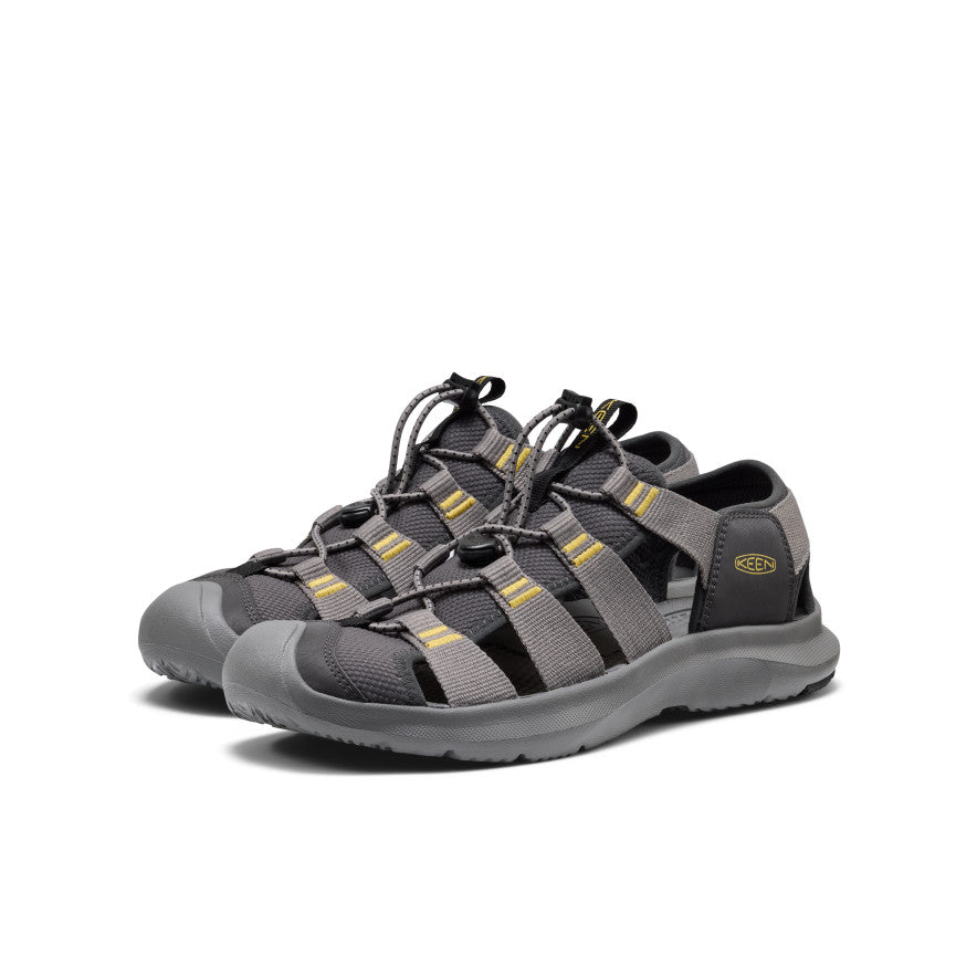 Men's Seanik H2 Sandal | Steel Grey/Cream Gold | KEEN Footwear