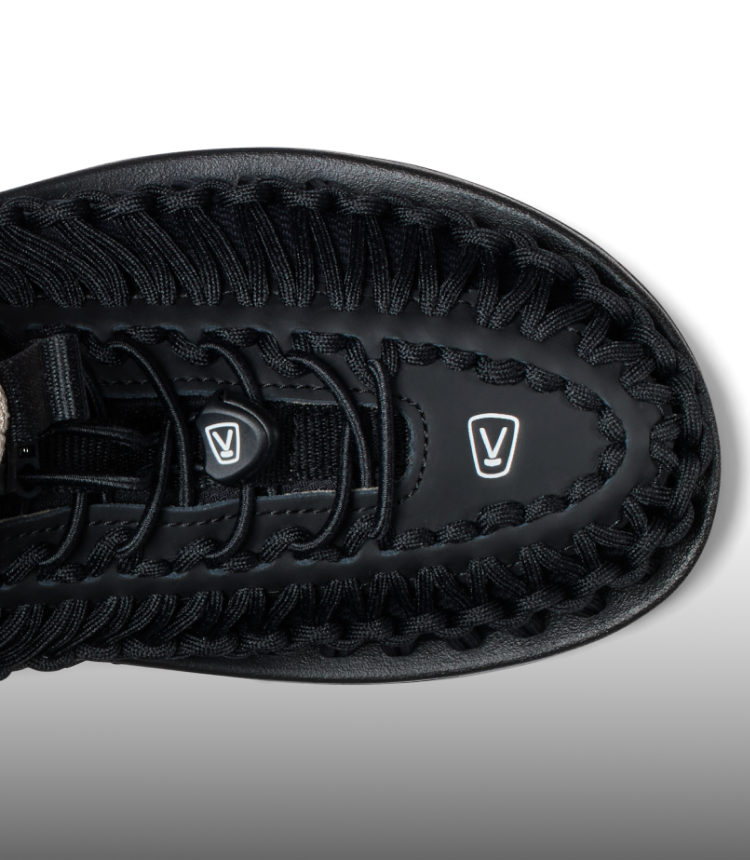 Women's UNEEK High Top x HYKE | HYKE Black | KEEN Footwear Women's UNEEK High Top x HYKE | HYKE Black | KEEN Footwear