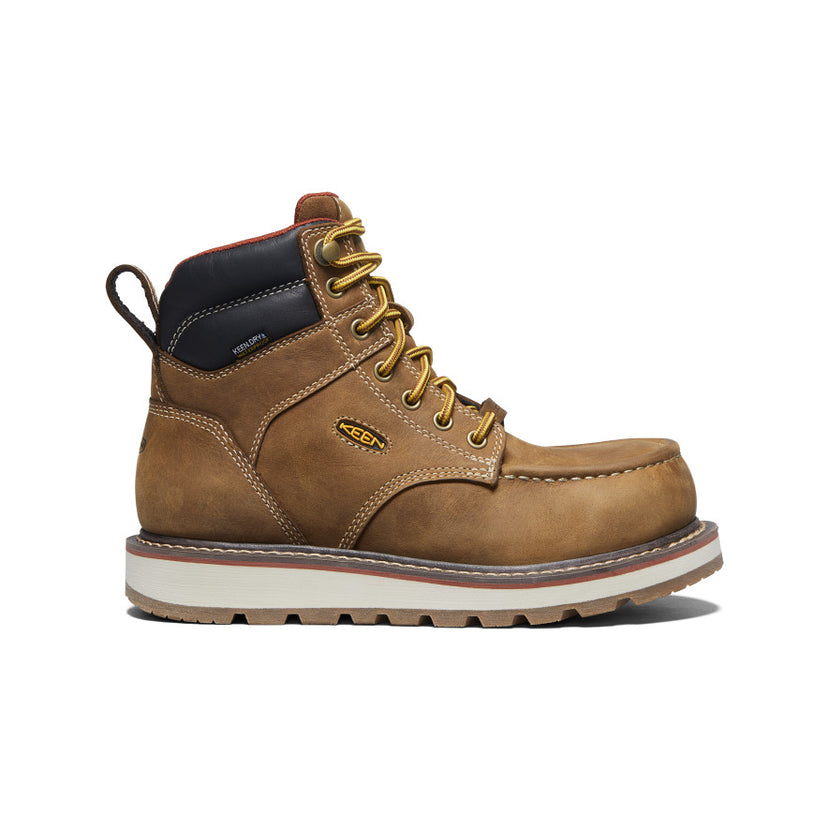 Women's Cincinnati 6" Waterproof Boot (Carbon Toe)  |  Belgian/Sandshell