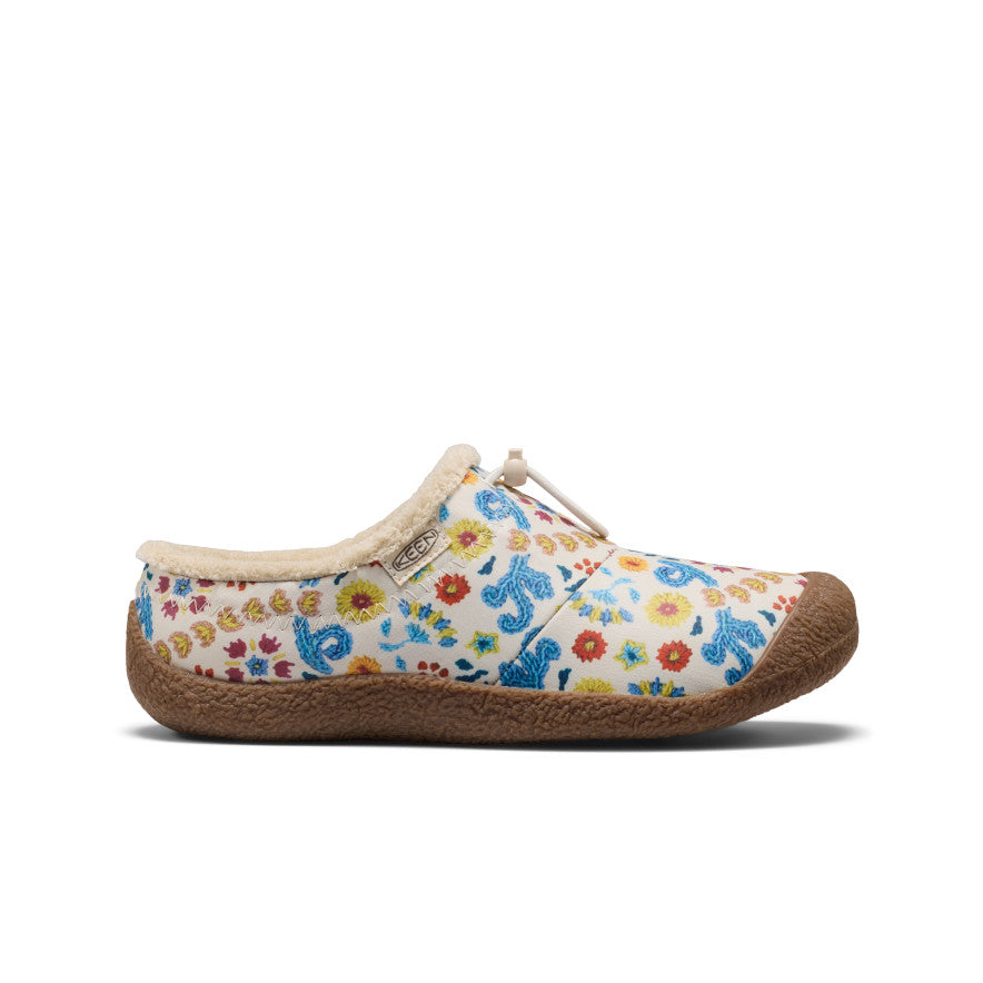 Women's Howser III Slide | Emb Flower/Birch | KEEN Footwear