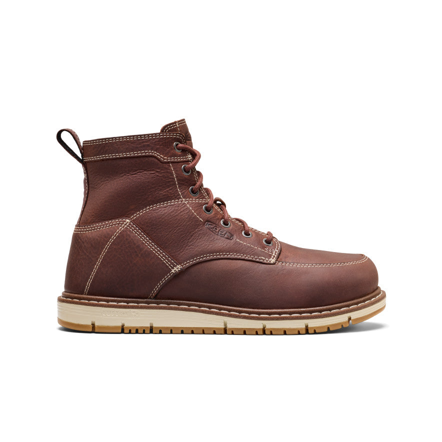 ジョニオ Men's Aluminum Toe Work Boots | Gingerbread | KEEN Footwear
