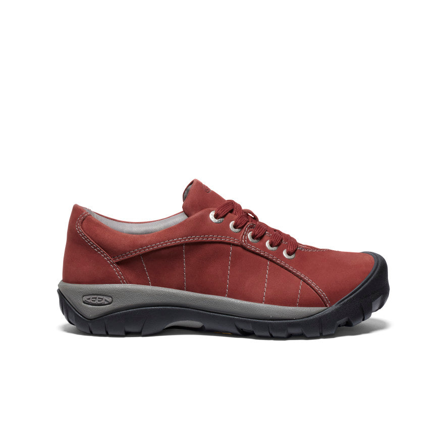 Women s Presidio Fired Brick Leather Oxford KEEN KEEN Footwear