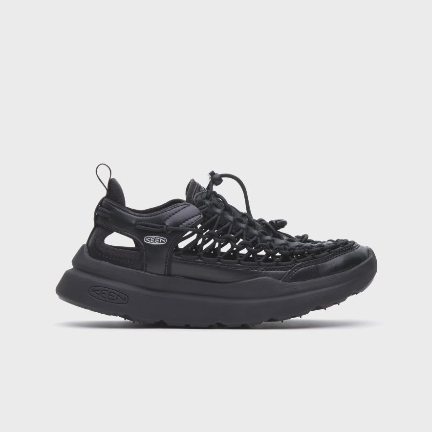 Women's UNEEK WK SNIDEL Sneaker | Black/Silver | KEEN Footwear
