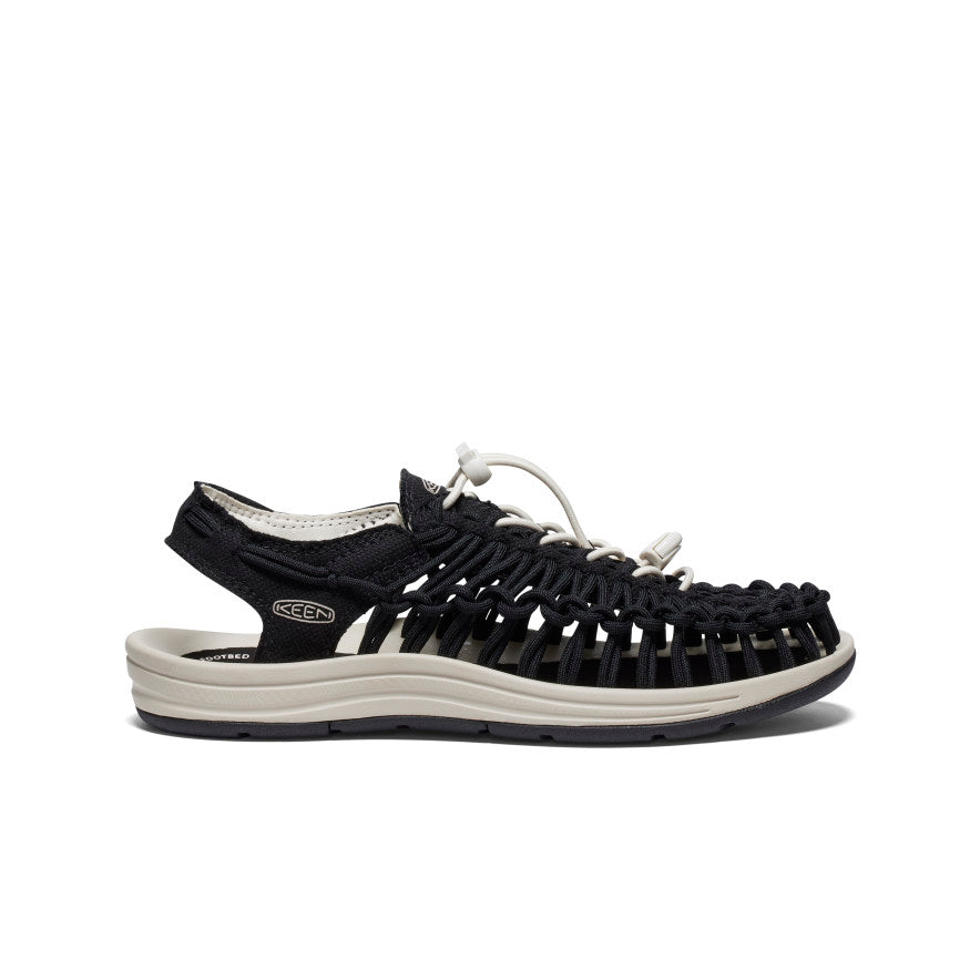 Women's UNEEK Canvas Black/Birch Sandal | KEEN | KEEN Footwear