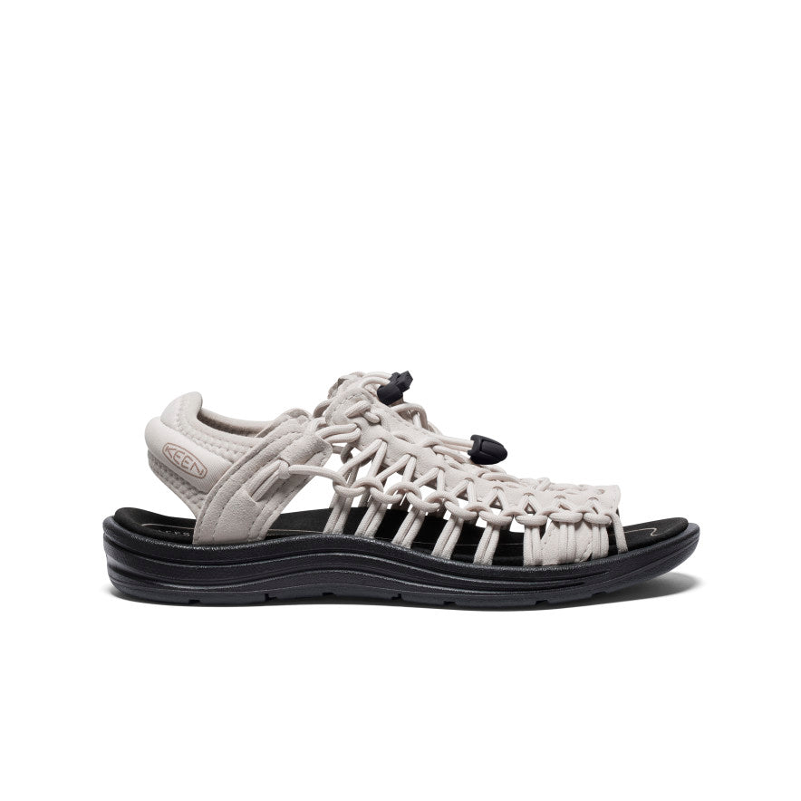 Women's UNEEK II OT Silver Lining/Black Open Toe Sandal | KEEN