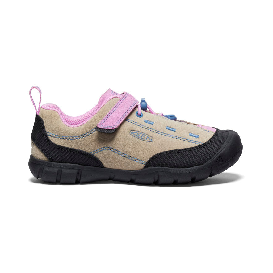 Big Kids' Jasper II Safari/Pastel Lavender Leather Shoe | KEEN