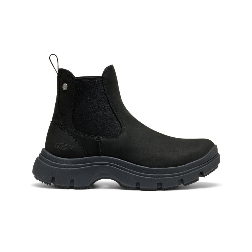 KEEN Women's Kosa Chelsea Boot Black/Black / 10