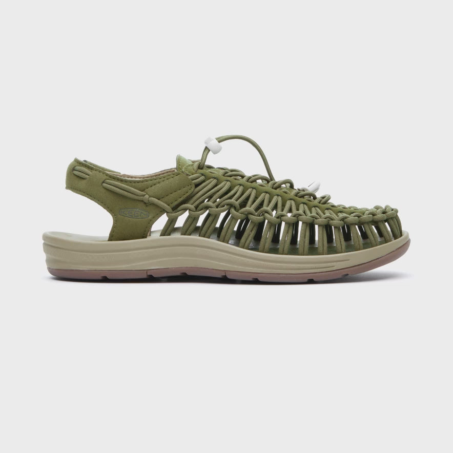 【美品】KEEN ユニーク　カーキ24cm ea2fa350767e4e58966640f54c56fb