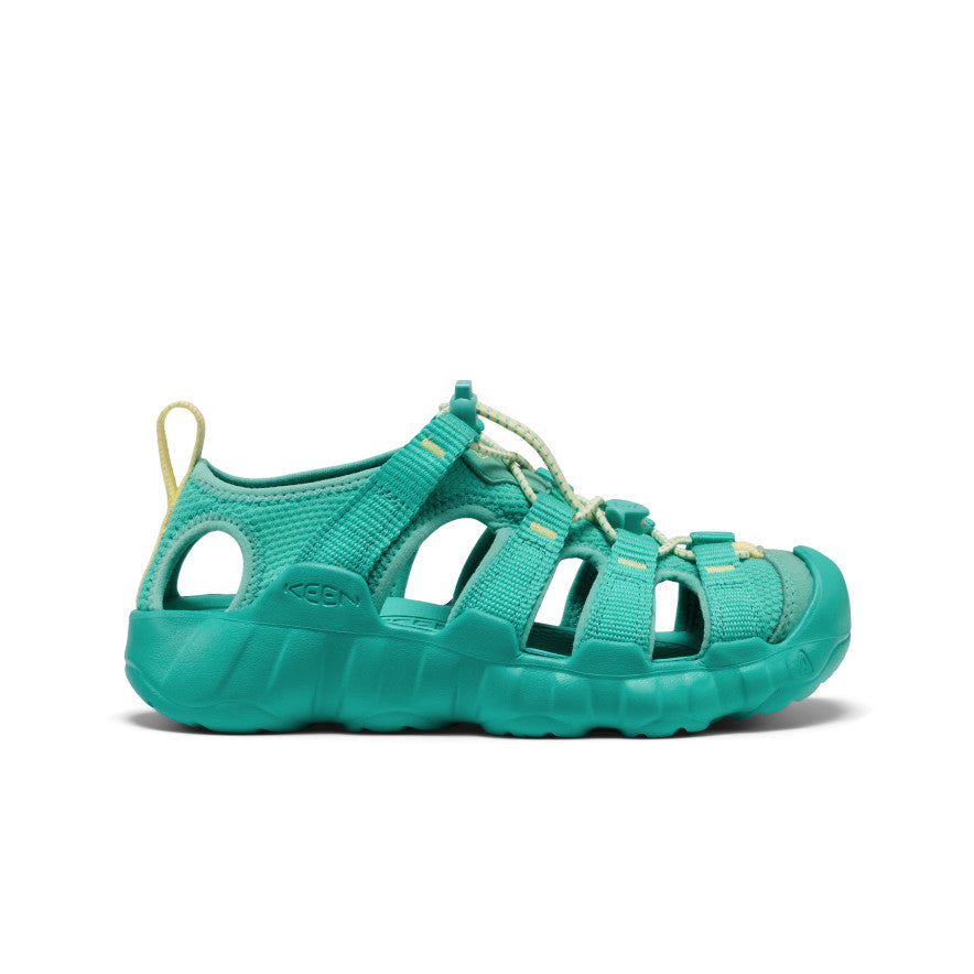 Big Kids' Hyperport H2 Sandal | Bright Aqua/Wax Yellow | KEEN Footwear
