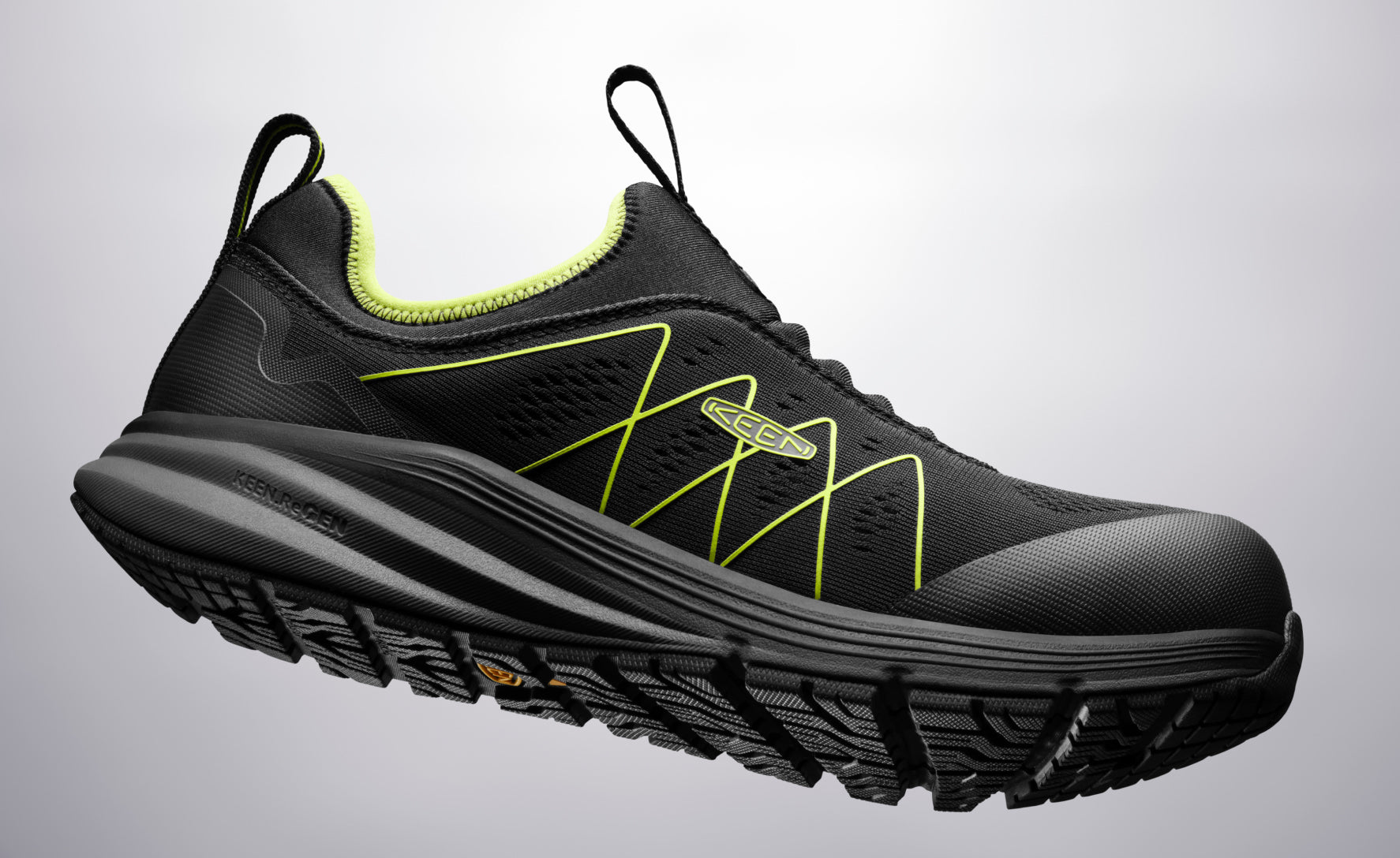 Men's Work Sneakers | Primrose/Black | KEEN Footwear