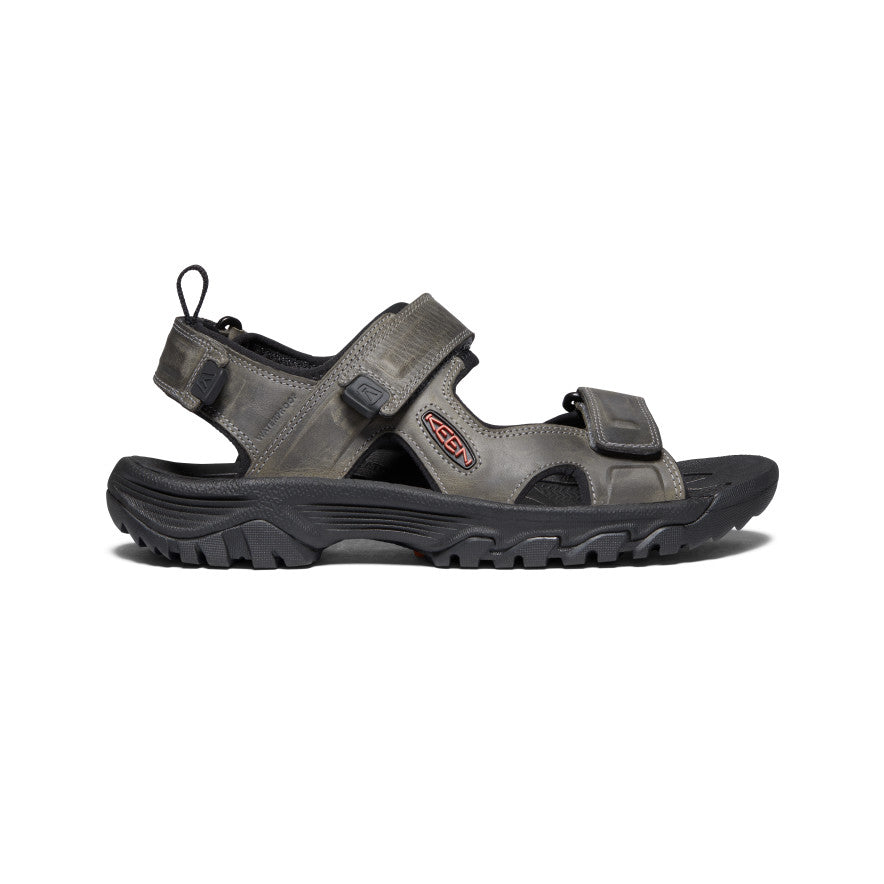onvergeeflijk Verdeelstuk kopiëren Men's Grey Hiking Sandals - Targhee III Open Toe | KEEN Footwear