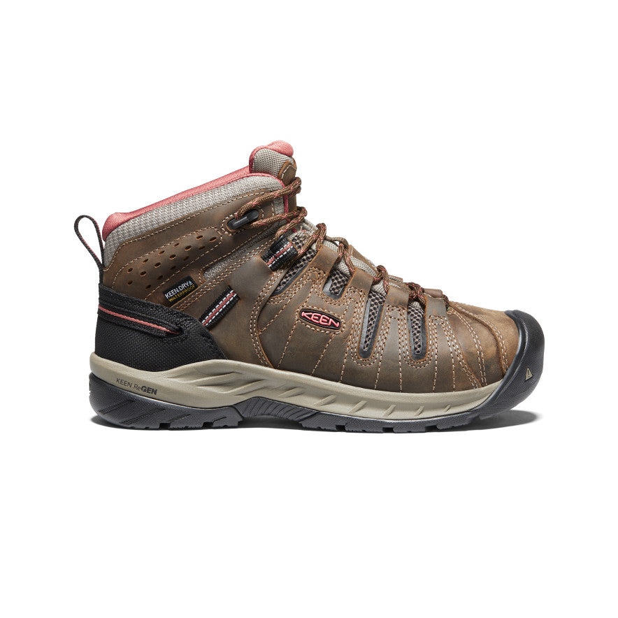 Women's Flint II Mid WP Soft Toe | Brown | KEEN Footwear
