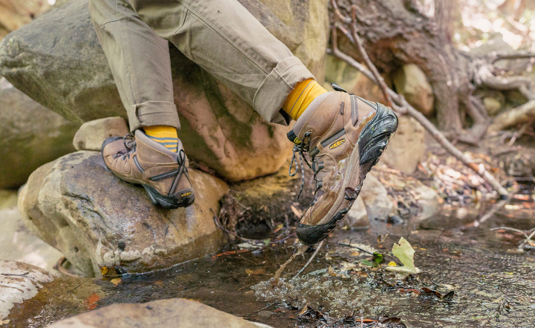 Men's Targhee II Mid Hiking Boots | Shitake | KEEN Footwear