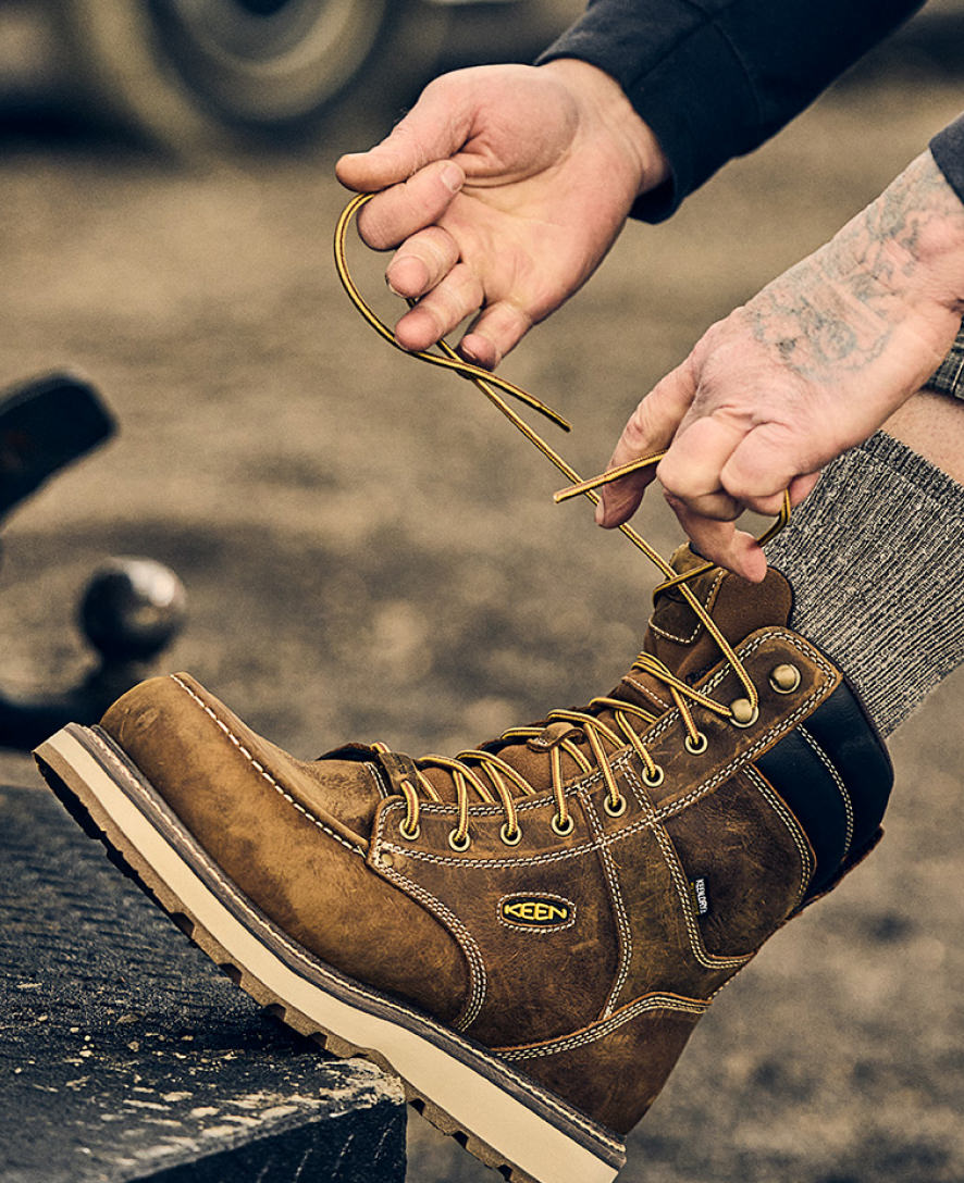 Men's Carbon Toe Work Boots - Cincinnati 8