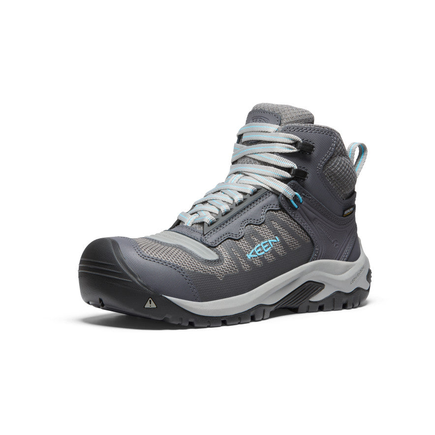 Women's Grey Work Boots - Reno Mid KBF WP | KEEN Footwear