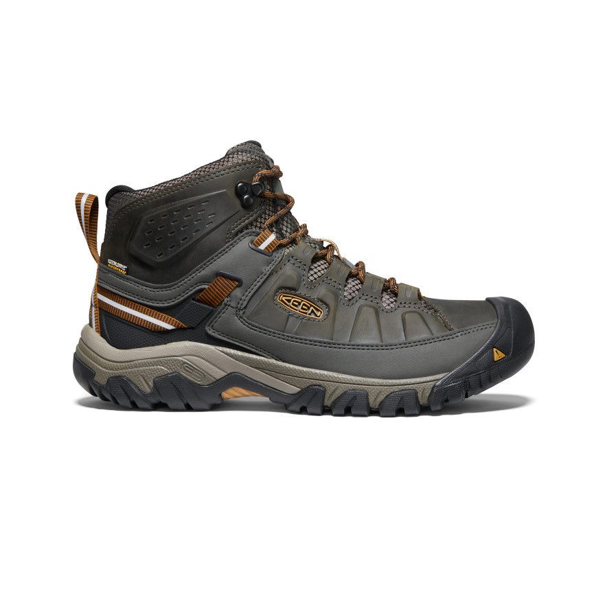 Men's Targhee III Waterproof Mid Wide | Black Olive/Golden Brown