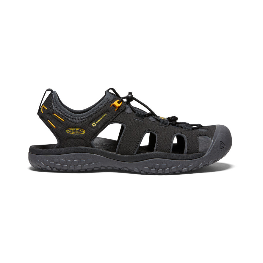 vliegtuigen vijver partitie Men's Black Water Hiking Sandals - SOLR | KEEN Footwear