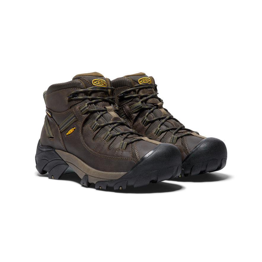 Men's Mid Wide Hiking Boots | Canteen/Olive | KEEN Footwear