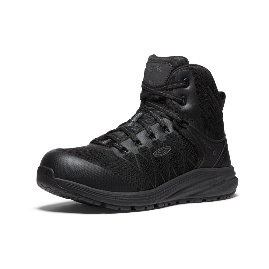 Men's Vista Energy Work Sneaker | Black | KEEN Footwear